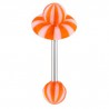 Piercing langue coquine 08 - Donuts beach-Ball orange