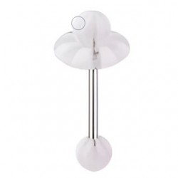 Piercing langue coquine 08 - Donuts beach-Ball transparent