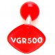 Piercing de langue UV 54 - Viagra rouge
