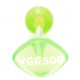 Piercing de langue UV 54 - Viagra vert-pomme