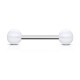 Piercing de langue UV 03 - Beach-Ball transparent