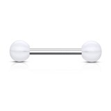Piercing de langue UV 03 - Beach-Ball transparent