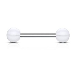 Piercing de langue UV 03 - Beach-Ball transparent