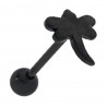 Piercing pour langue PVD 08 - Noir libellule