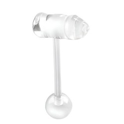 Piercing langue coquine 11 - Penis rose