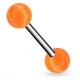 Piercing de langue UV 22 - Melon orange