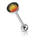 Piercing langue logo 01 - Flammes A