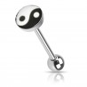 Piercing langue logo 16 - Yin Yang