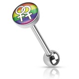 Piercing langue logo 32 - Deux femmes