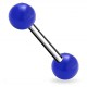 Piercing de langue UV 07 - Unicolore bleu