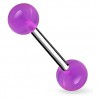 Piercing de langue UV 07 - Unicolore lilas