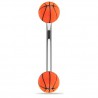 Piercing pour arcade acry 03 - UV basket orange boules