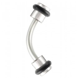 Piercing arcade 14 - Cylindres avec caoutchouc