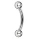 Piercing arcade 108 - 1mm boules