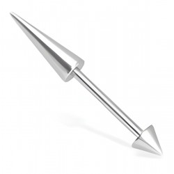 Piercing micro-barbell 01 - Pointe et longue pointe
