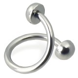 Piercing spirale 47 - Demi-boules