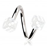 Piercing spirale 35 - UV dés