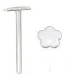 Piercing nez pliable 0.5mm 55 - Fleur