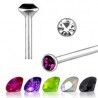 Piercing nez pliable 0.5mm 71 - Strass
