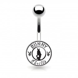 Piercing nombril logo Playboy femme "Bunny Thrills"