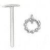 Piercing nez pliable 0.5mm 78 - Esclave perles avec anneau