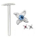 Piercing nez pliable 0.5mm 80 - Quatre feuilles