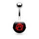 Piercing nombril logo 25 - Anarchie