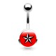Piercing nombril logo 33 - Etoile marine
