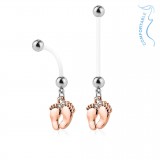 Piercing nombril grossesse 26 - Petits petons roses