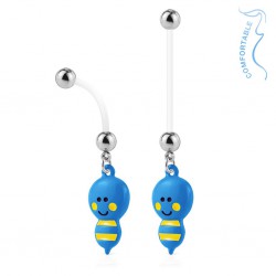 Piercing nombril grossesse 33 - Petite abeille bleue