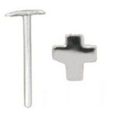 Piercing nez pliable 0.5mm 88 - Croix