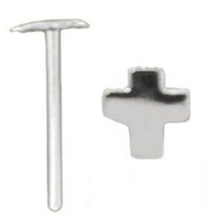 Piercing nez pliable 0.5mm 88 - Croix