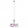 Piercing nombril grossesse 44 - Love rose