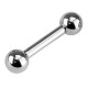 Piercing barbell boules en acier 02MM