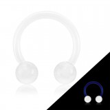 Piercing micro-circulaire 117 - Flexible fluorescent transparent
