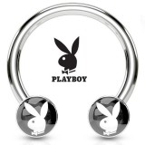 Piercing micro-circulaire 53 - Logo Playboy