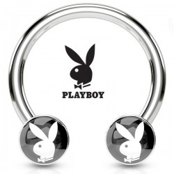 Piercing micro-circulaire 53 - Logo Playboy