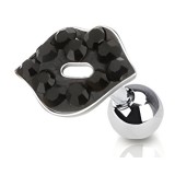 Cartilage hélix, tragus 24 - Férido lèvre noire