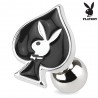 Cartilage hélix, tragus 274 - Pique noir Playboy