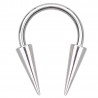 Piercing micro-circulaire 11 - Longues pointes
