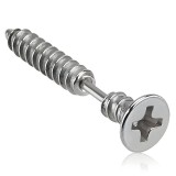 Cartilage hélix, tragus 179 - Gris longue vis