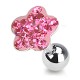 Cartilage hélix, tragus 30 - Férido fleur rose
