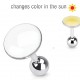 Cartilage hélix, tragus 78 - Cercle plat fluorescent jaune