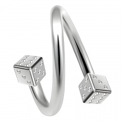 Piercing micro-spirale 31 - Dés