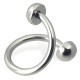 Piercing micro-spirale 30 - Demi-boules