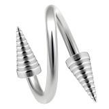 Piercing micro-spirale 09 - Vrillé