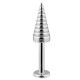 Piercing labret 43 - Longue pointe escalier