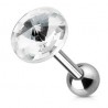 Cartilage hélix, tragus 133 - Cercle cristal transparent