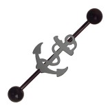 Piercing industriel 123 - PVD ancre