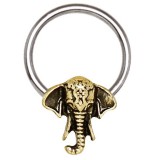 Piercing micro-bcr 51 - éléphant vintage